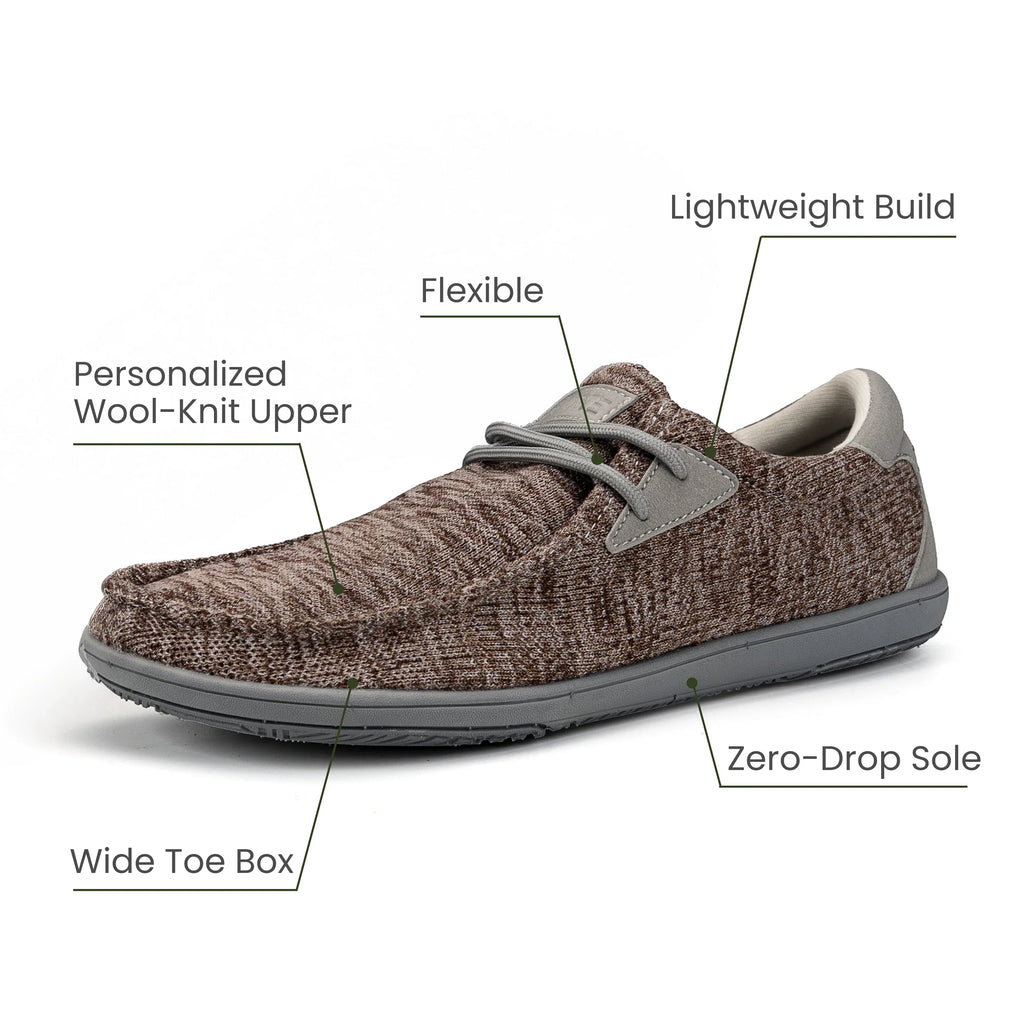 Reed - Men's Casual Barefoot Shoes for All-Day Comfort