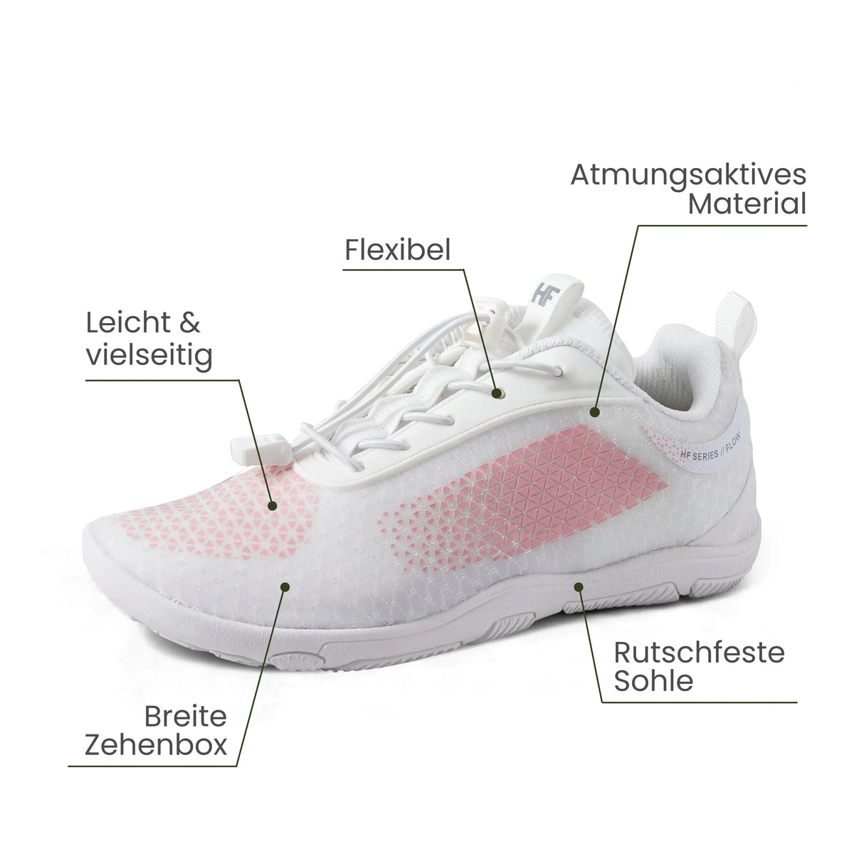 HF Flow – Minimalistic Shoes for Foot. Knee & Back Pain