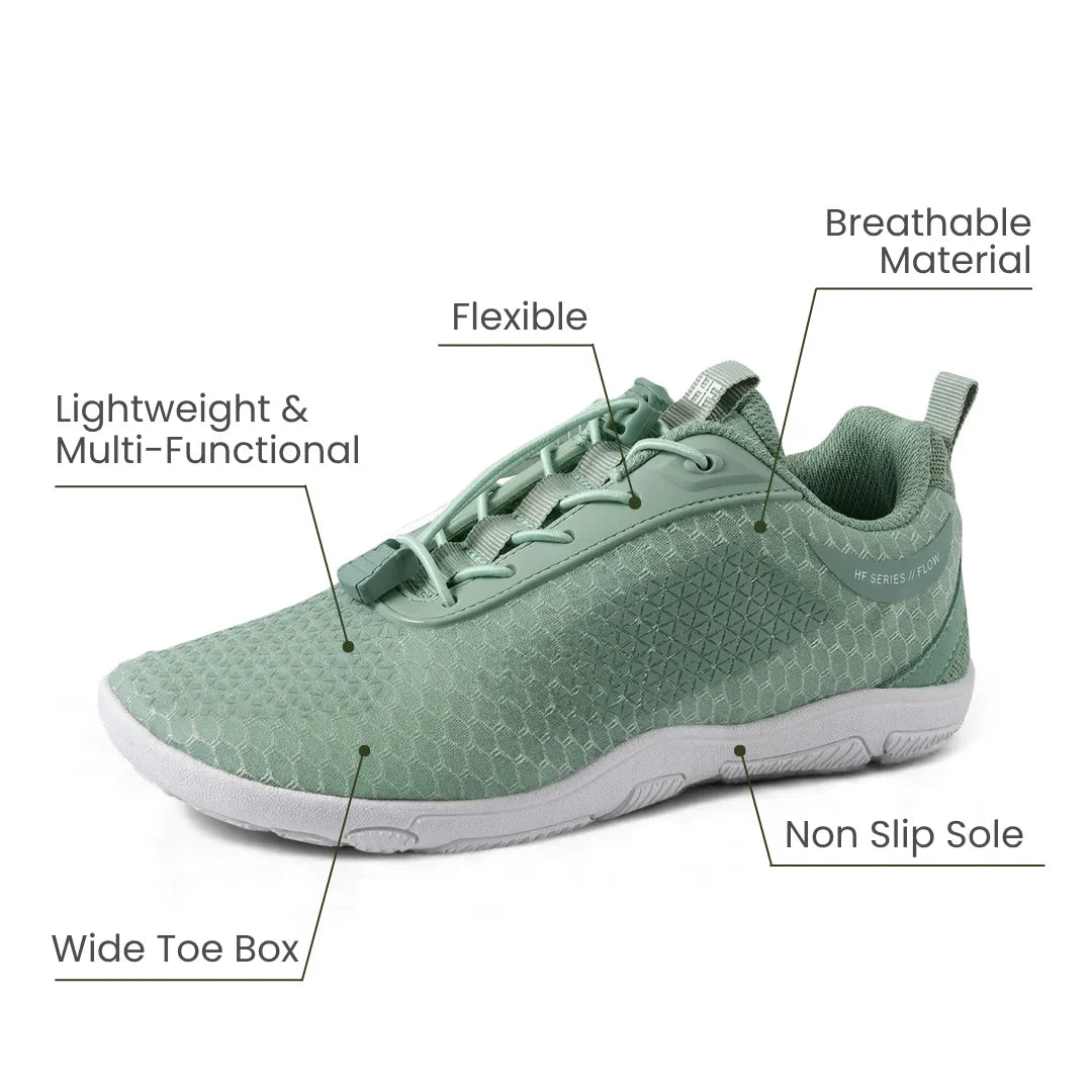 HF Flow – Minimalistic Shoes for Foot. Knee & Back Pain
