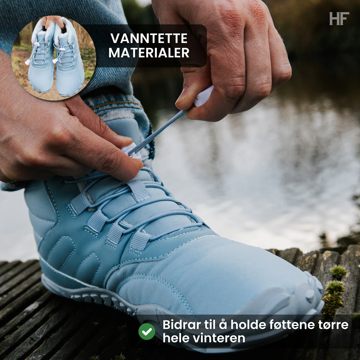 Caspar Pro - Non-slip & Water-Resistant Winter Barefoot Shoe